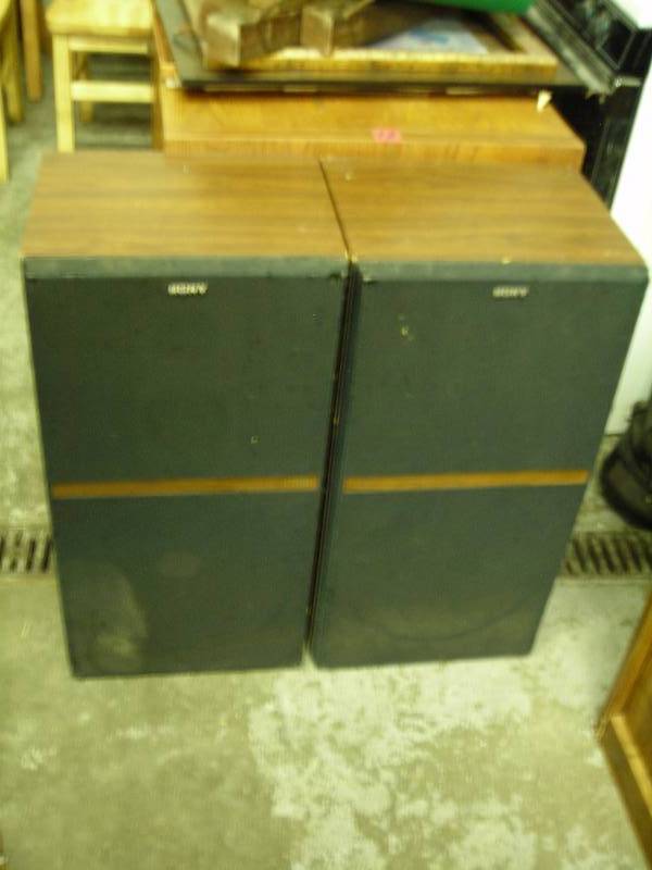 Pair Of Sony Speakers