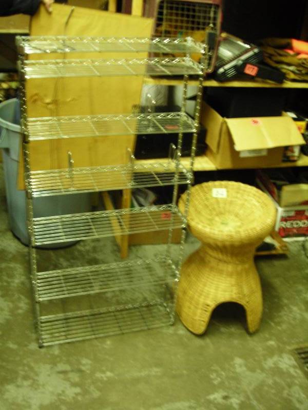 Wire Shelf 24x6x48, Wicker Cat House ()