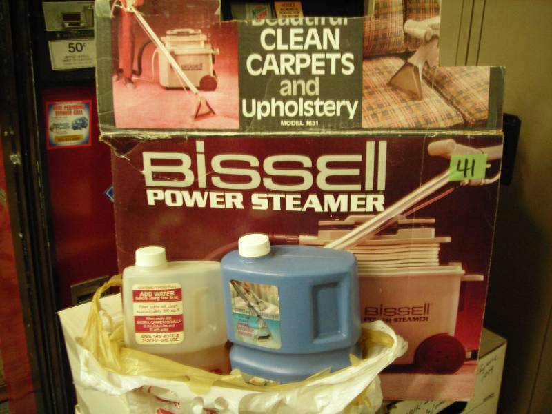 Bissell Power Steamer (Works Good) With 2-Partial Bottles Of Formula