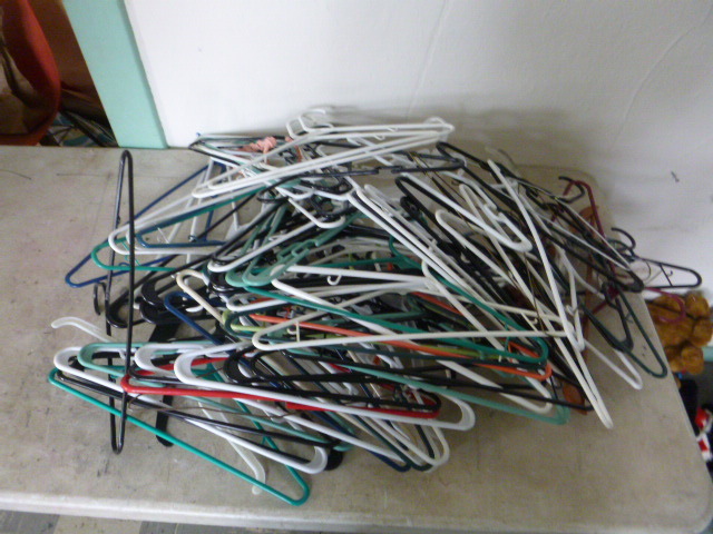 lot 51 image: Lot of Plastic Hangers