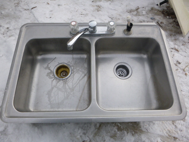 lot 80 image: Stainless Steel Sink