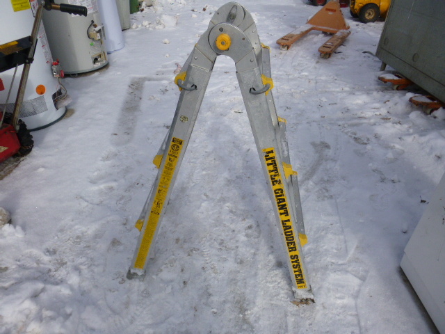 lot 91 image: Little Giant Fold-Up Ladder