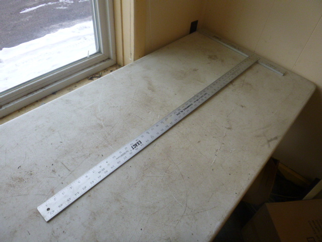 lot 131 image: Aluminum T-Square