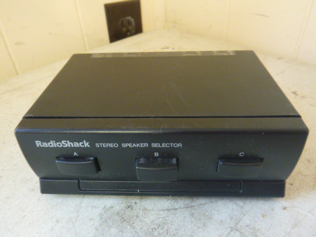 lot 140 image: Radio Shack Stereo Speaker Selector
