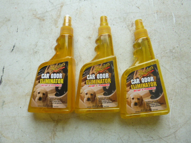 lot 148 image: 3 Bottles of Meguiars Car Odor Eliminator