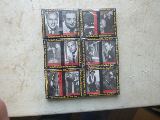 lot 152 image: 12 Cassettes of The Worlds Greatest Old Time Radio Shows