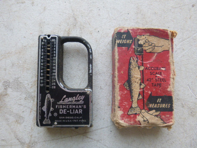 lot 182 image: Langley Steel Fishermans De-Liar Scale