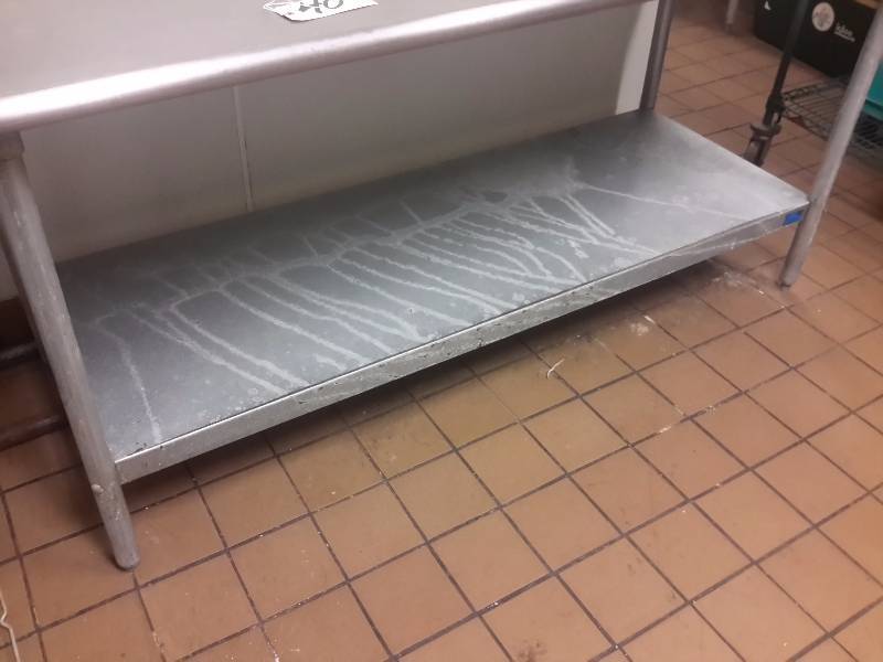 lot 40 image: Stainless Steel Work Table, NSF