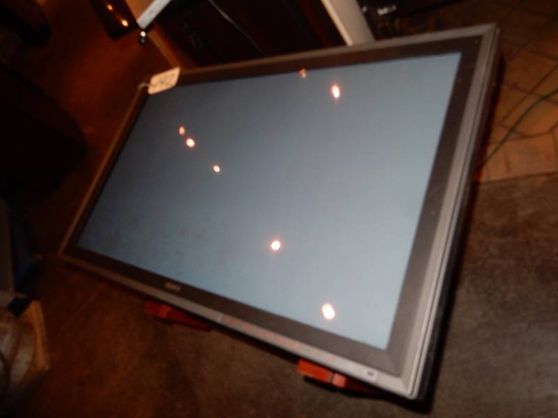 lot 142 image: SONY 42 in TV MONITOR.. Designed for presentations from a computer..NOT a TV. No tv receiver.  This was donated to a non profit he is involved with.. It works, but they no longer needed it.