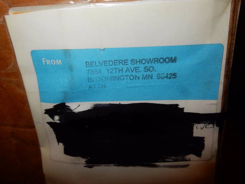 lot 162 image: Salon Chair Anti Fatigue mats.. Heavy Black material.. From Belvedere Show Room