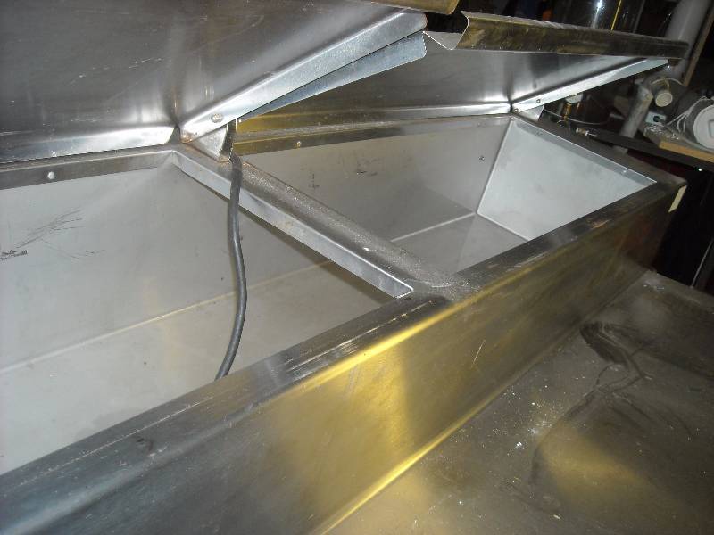 lot 7C image: Delfield Raised Rail Prep Table