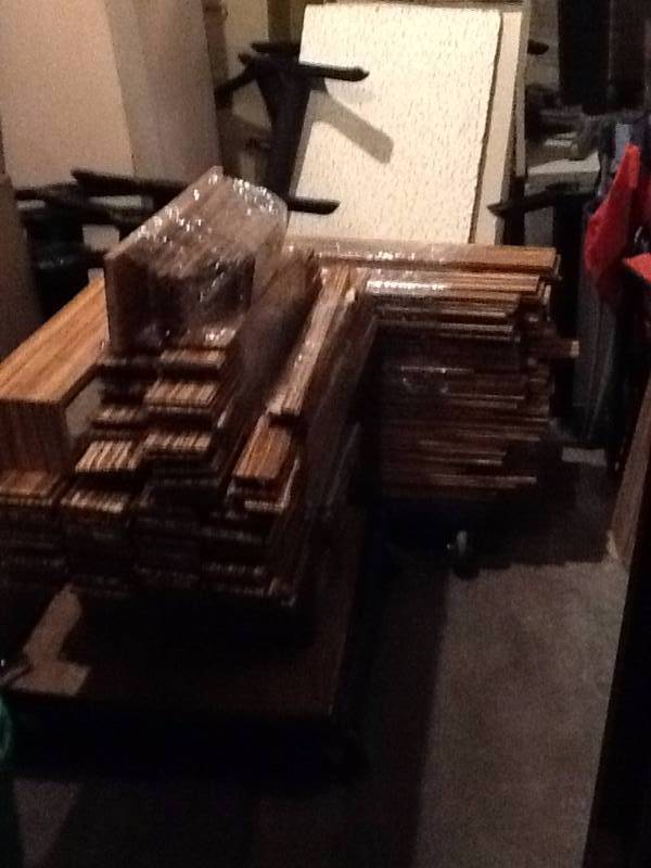 lot 271 image: Bamboo Hardwood Flooring