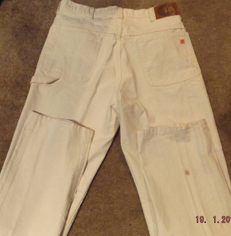 lot 35 image: Mens Red Kap Painters Pants Size 34x34