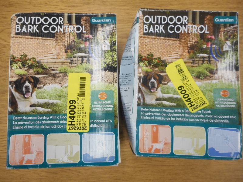 (2) Guardian Outdoor Bark Deterrent