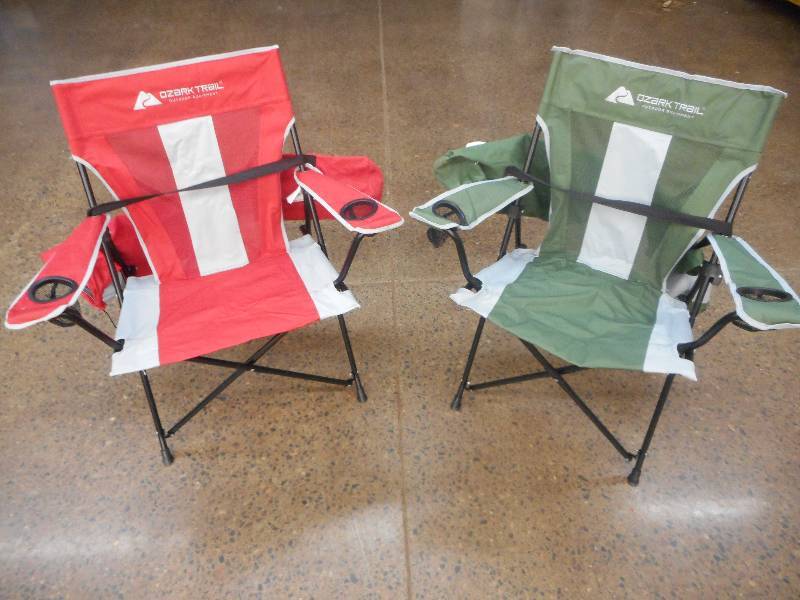 2 OZARK TRAIL LAWN CHAIRS
