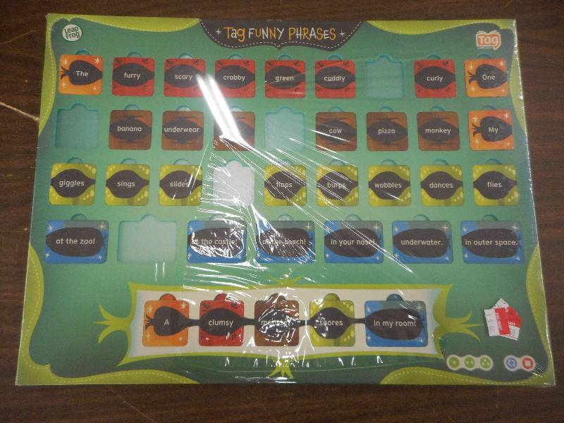 (5) TAG FUNNY PHRASES LEAP FROG