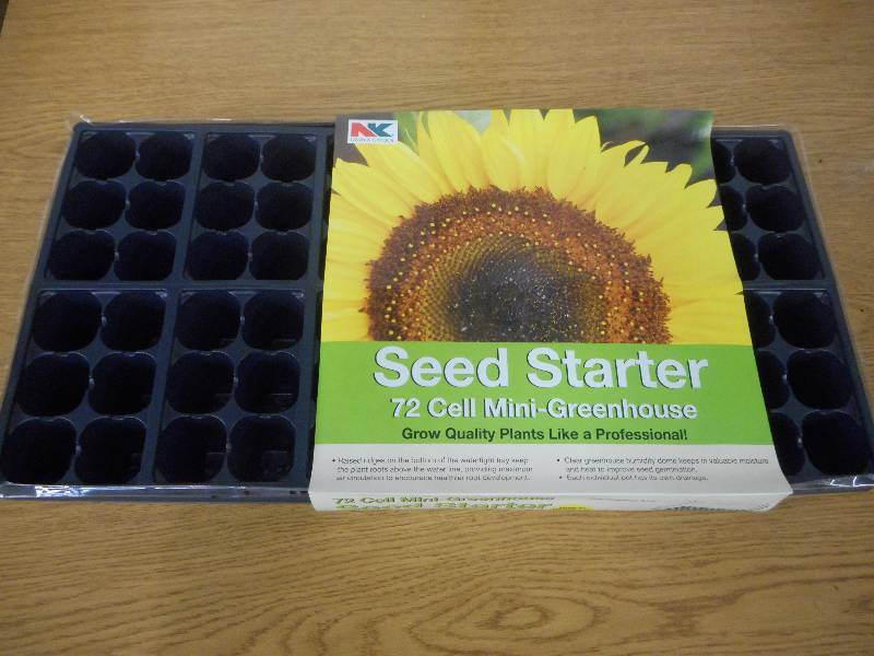 (5) NK Mini Greenhouse Seed Starter Trays
