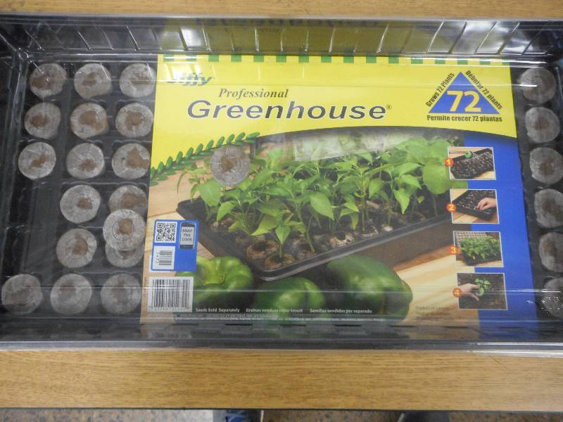 (10) Professional Jiffy Greenhouse Lot