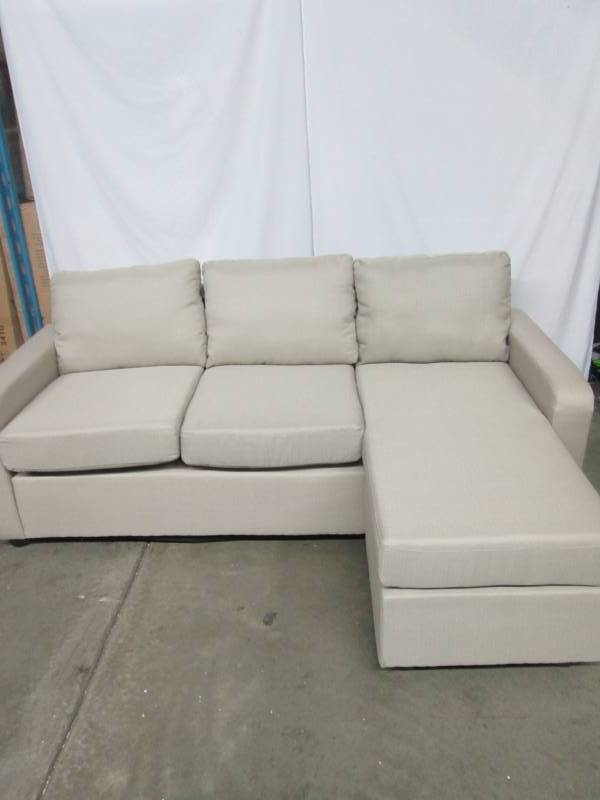 Chateau Microfiber Sectional with Movable Chaise
