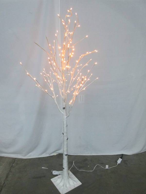 McLeland Design 5.5 Prelit Imitation Birch Tree