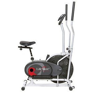 LifeMax 2-in-1 Cardio Elliptical TrainerExercise Bike