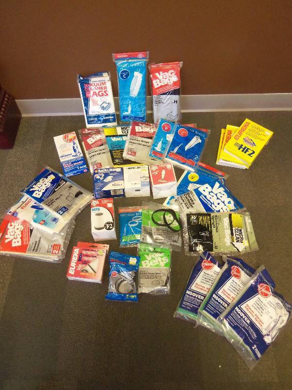 Huge Lot of Vacuum Supplies