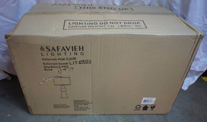 Safavieh Lola Column Table Lamps