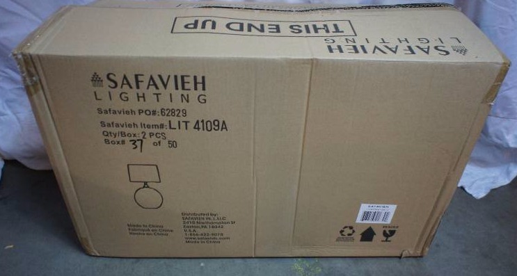 Safavieh Niki Shell Table Lamps