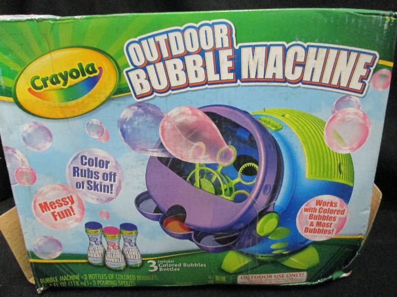 Crayola Outdoor Bubble Machine...