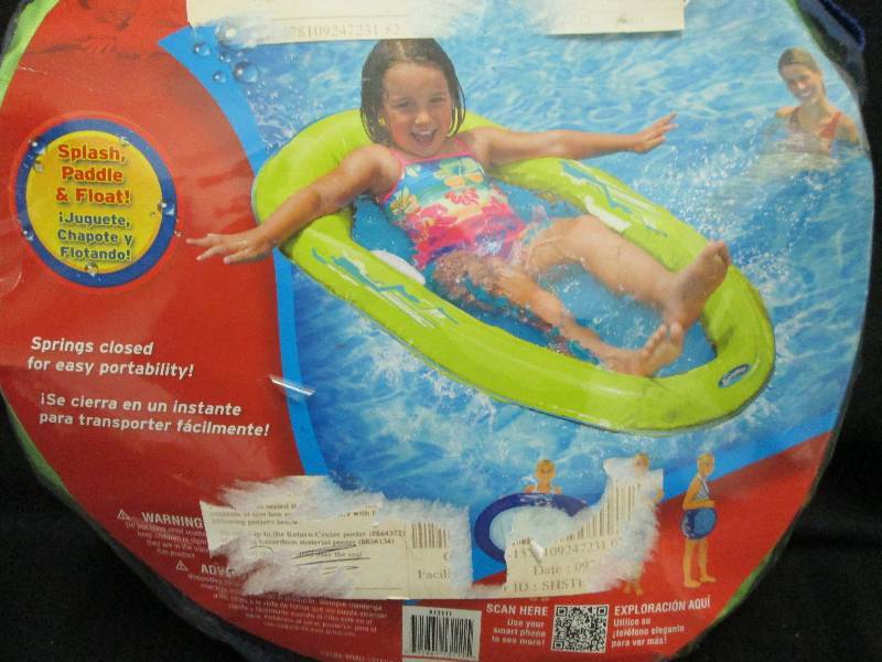 Splash Paddle and Float Pool Toy...