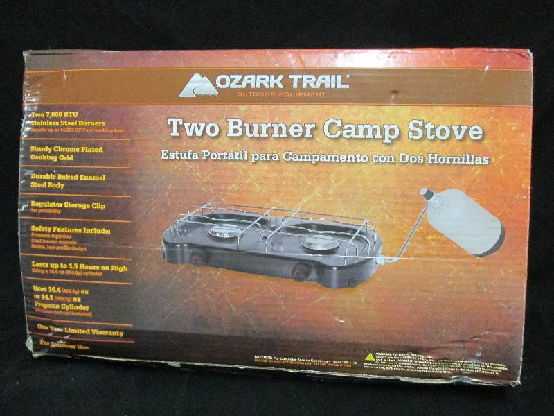 Ozark Trail Two Burner Camp Stove...
