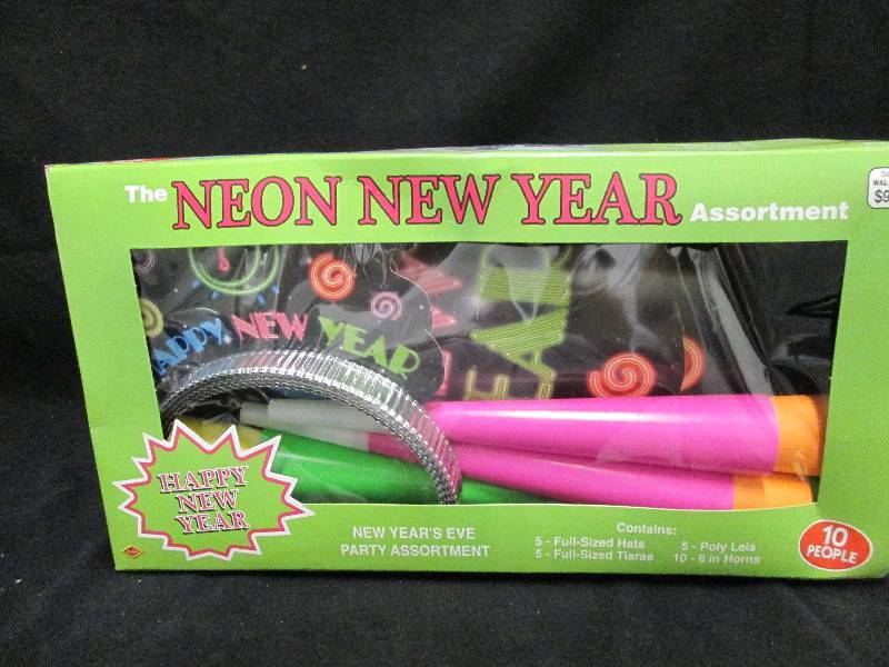 Neon New Year Assortment 10 people...