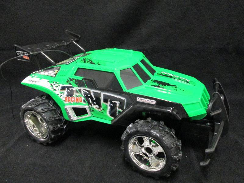 Green Race Car Toy  larger size...