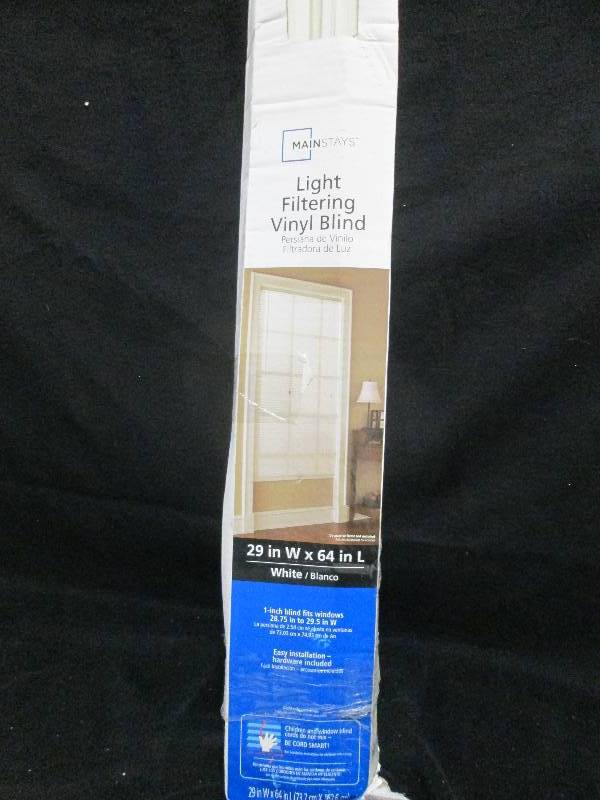 Mainstays Light Filtering Vinyl Bli...