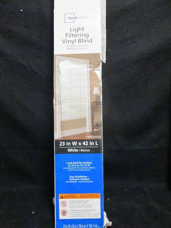 Mainstays Light Filtering Vinyl Bli...