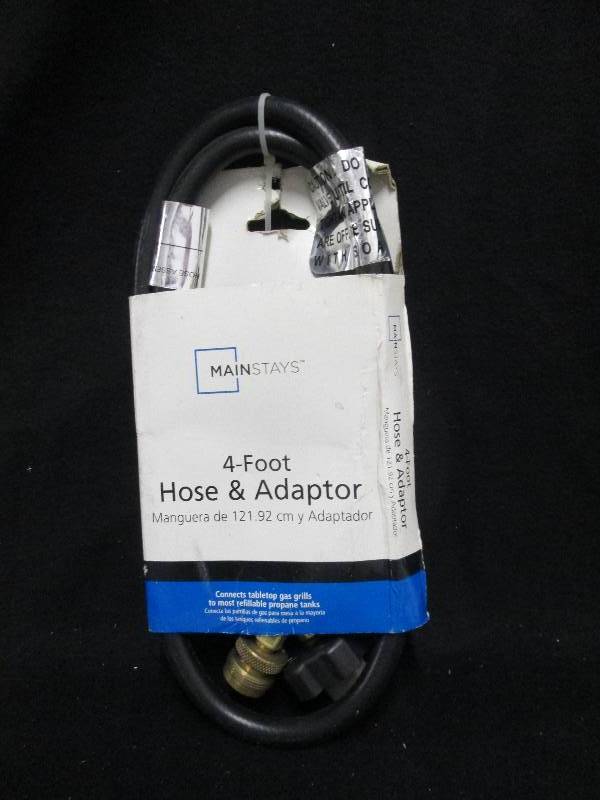 4 foot hose and adaptor...