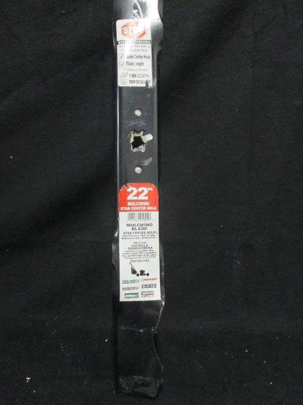 22 inch mulching star center hole m...