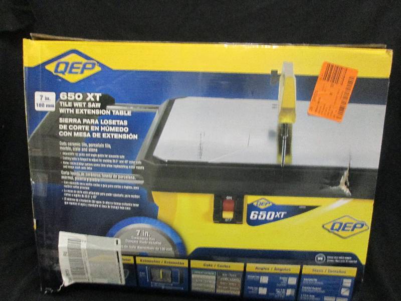 QEP 650xt Tile Wet Saw