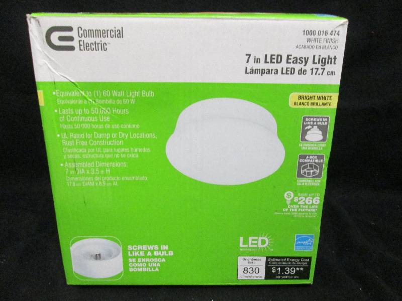 Commercial Electric 7 inch LED Easy Light