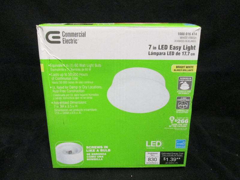 Commercial Electric 7 inch LED Easy Light