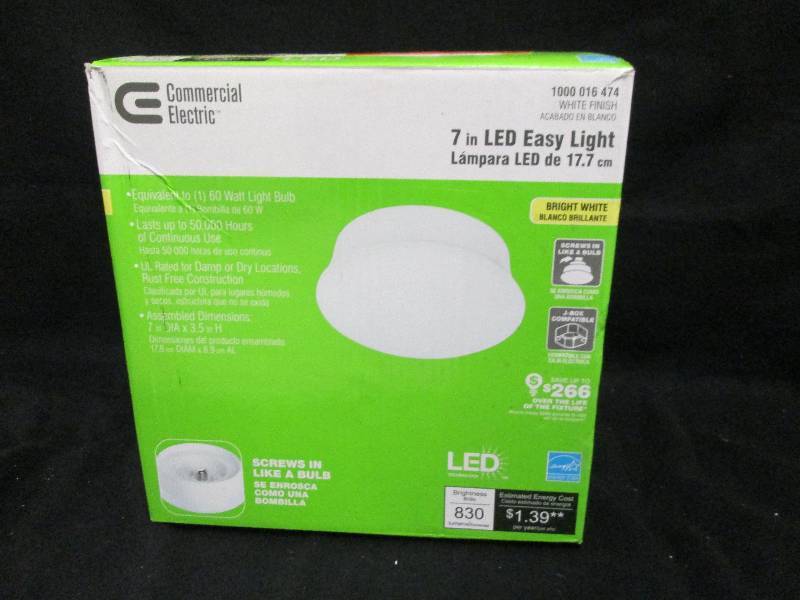 Commercial Electric 7 inch LED Easy Light