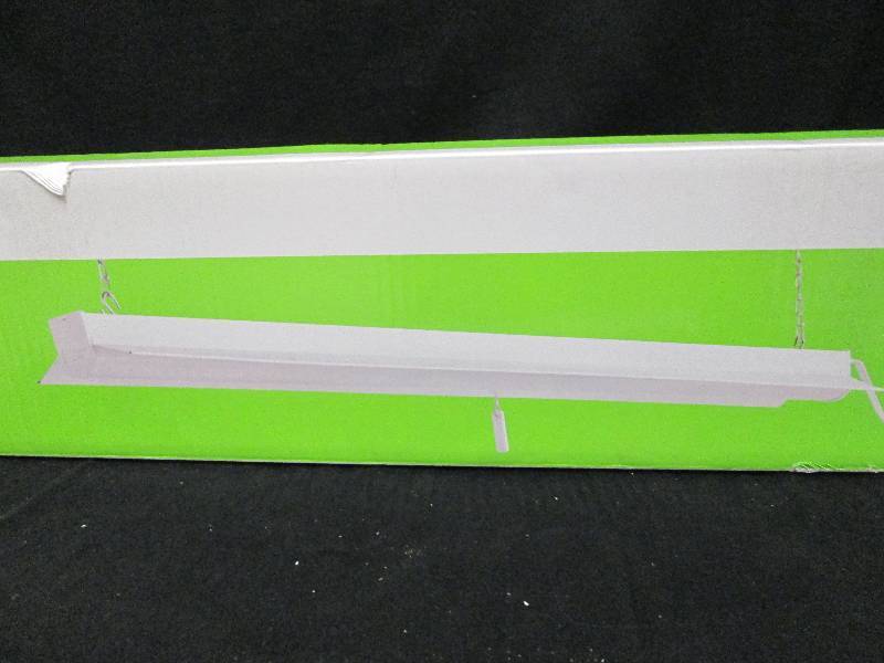 Commercial Electric 4 Foot LED Shop light White Finish