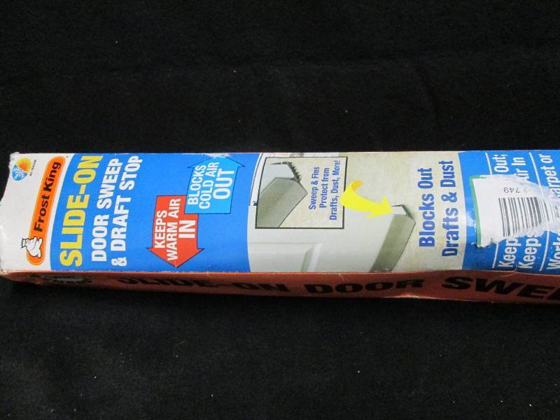 Frost King Slide-on Door Sweep & Draft Stop