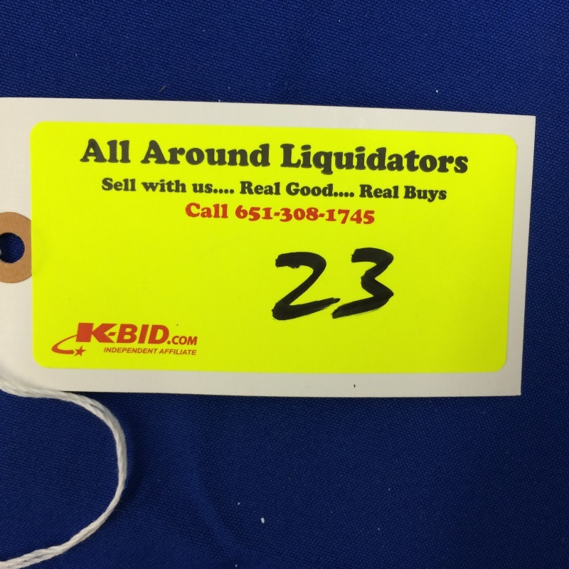 Metal Liquor Sign    dimensions 34 w x 13 h
