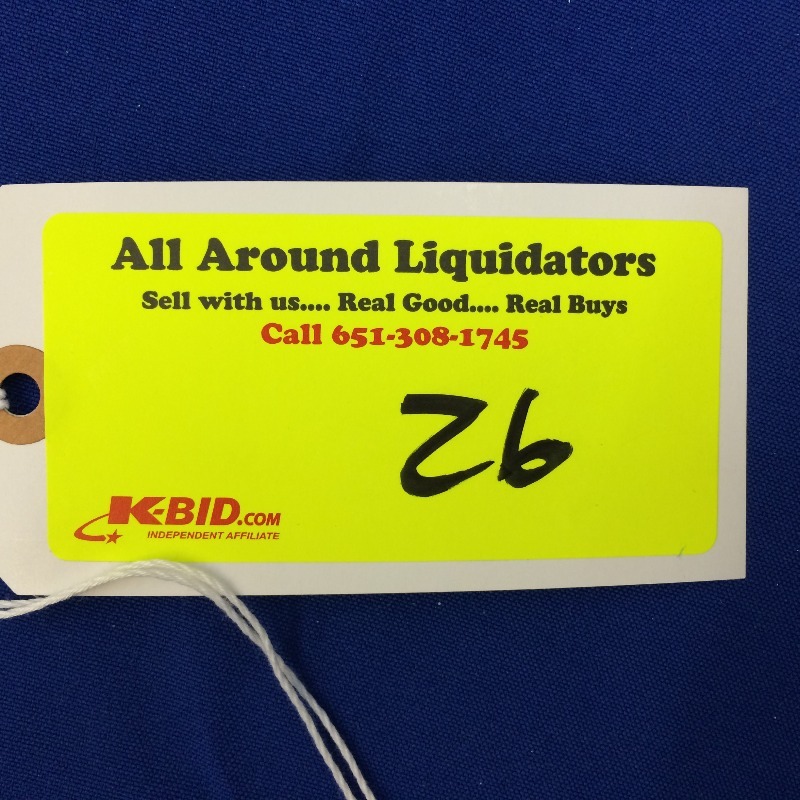 Metal Liquor Sign    dimensions 24 w x 12 h
