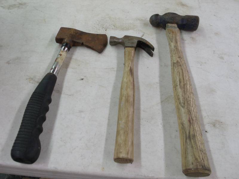 hammers and hatchet