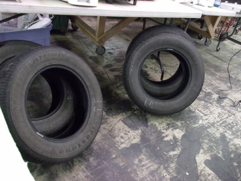 4 26565R16  Afinety tires by firestone