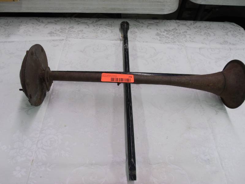 air horn and tire iron 4 way