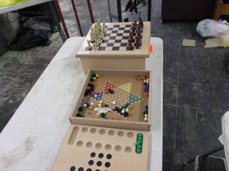Game board wooden
