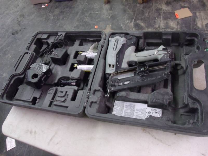gas finish nailer Hitachi